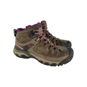 Keen Womens Targhee III Mid Boot US 9.5 Waterproof Brown Hiking Boot